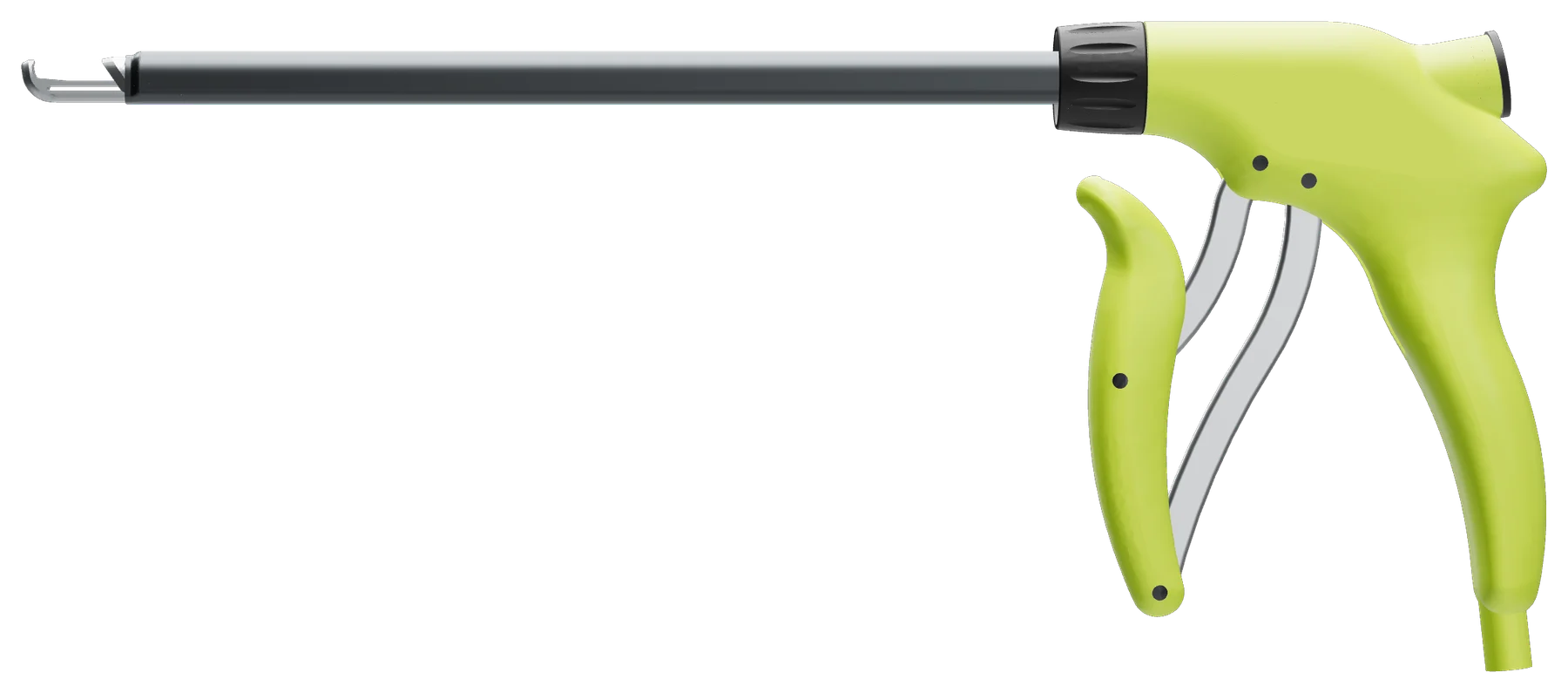 lift in side profile with its parts labeled